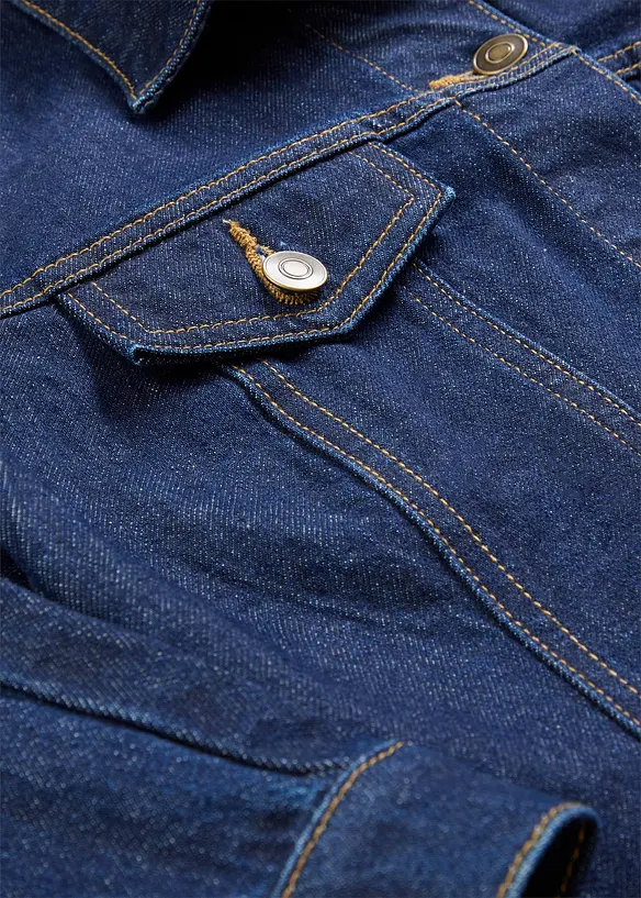 Veste en jean cintrée, bonprix