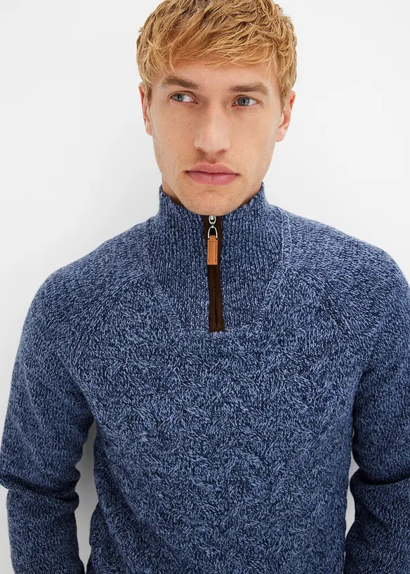 Pull col camionneur avec laine, bonprix