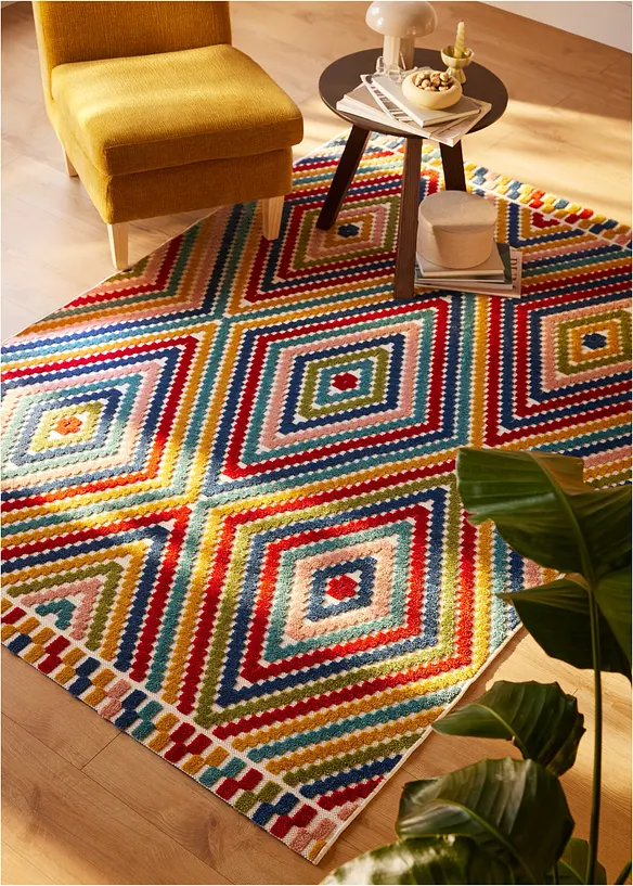 In- und Outdoor Teppich mit Hoch- Tiefstruktur, bonprix