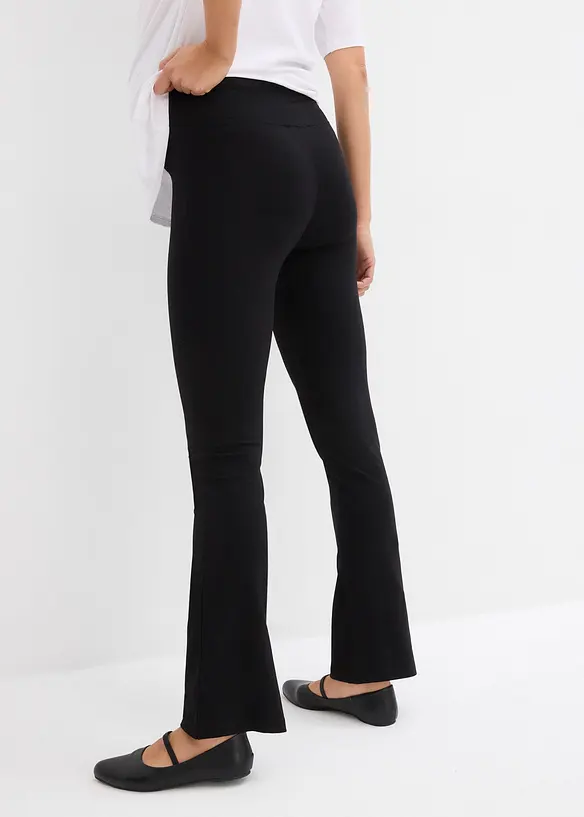 Legging post-grossesse en coton, coupe droite, bonprix