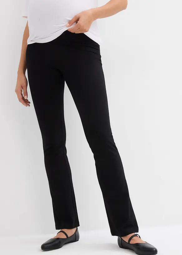Legging post-grossesse en coton, coupe droite, bonprix