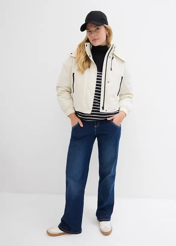 Sous-pull coton à col roulé, bonprix