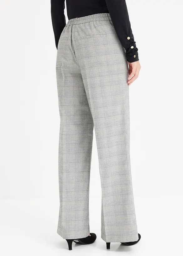 Pantalon large en viscose mélangée, bonprix