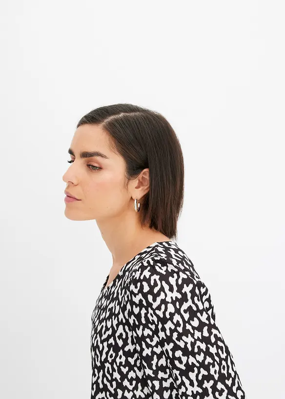 Robe midi imprimée, bonprix