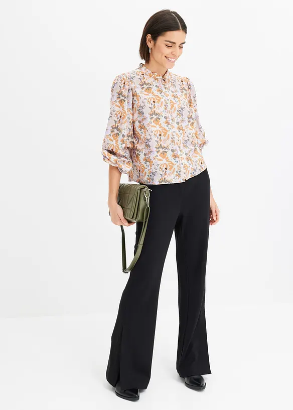 Blouse en matière texturée, bonprix