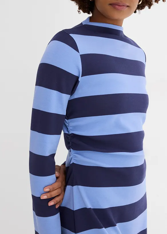 Robe en jersey à col montant, bonprix