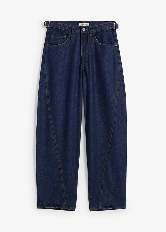Jean Balloon taille mi-haute, bonprix