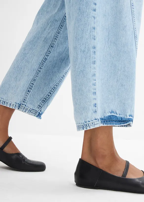 Jean Balloon taille mi-haute, bonprix