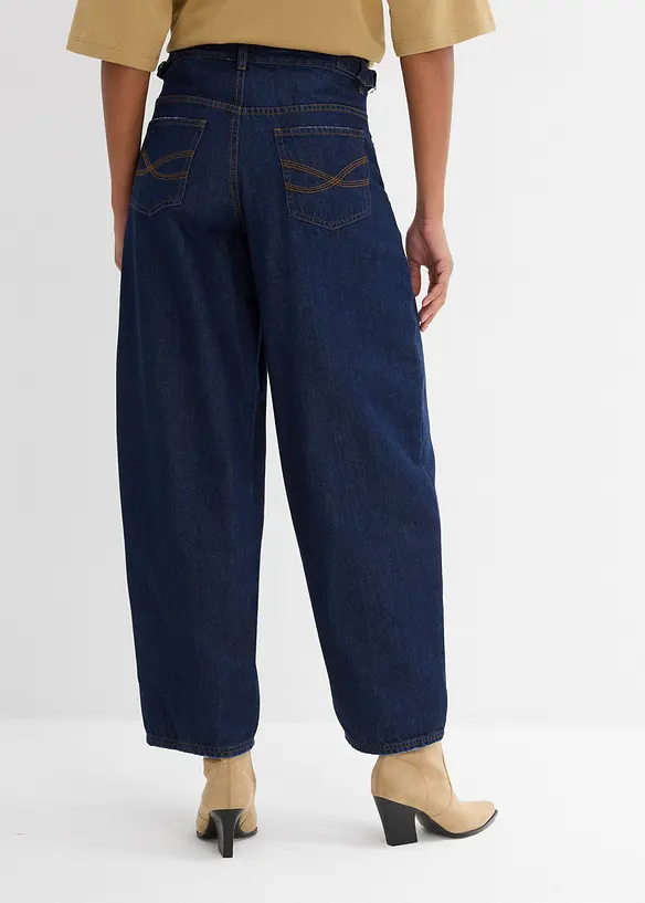 Jean Balloon taille mi-haute, bonprix