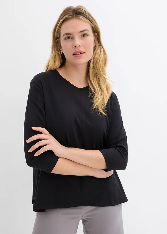 T-shirt boxy en coton, bonprix