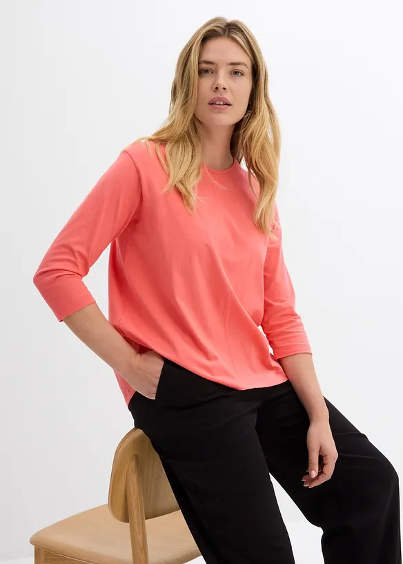 Boxy-Shirt aus biologischer Baumwolle, bonprix
