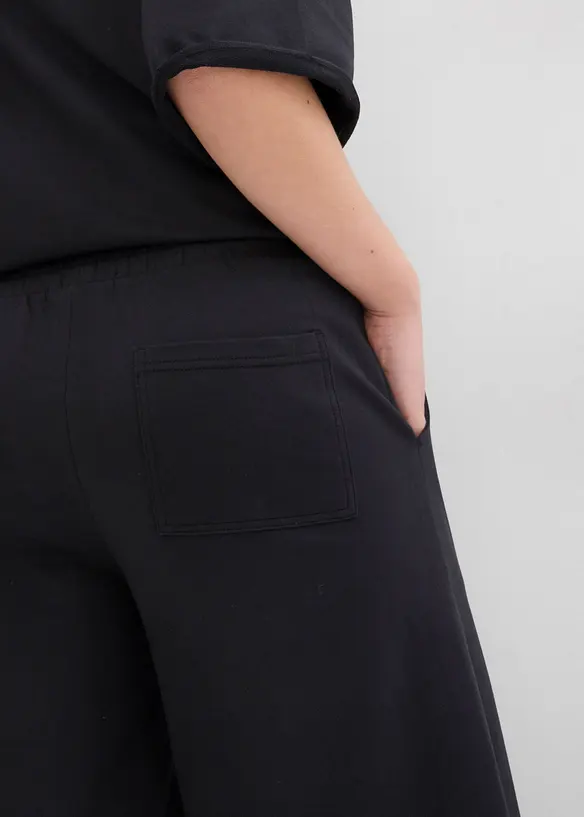 Pantalon en molleton 100% coton, bonprix