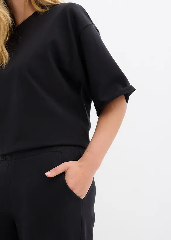 Pantalon en molleton 100% coton, bonprix