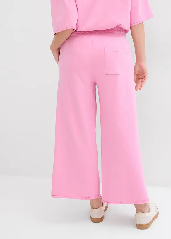 Pantalon en molleton 100% coton, bonprix