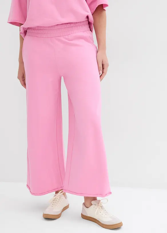 Pantalon en molleton 100% coton, bonprix