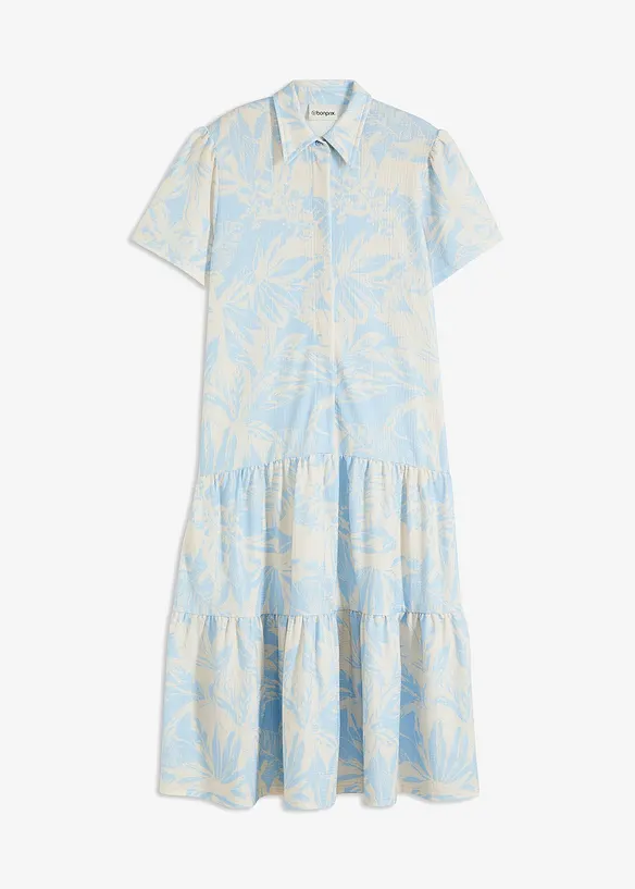 Robe polo en jersey, bonprix