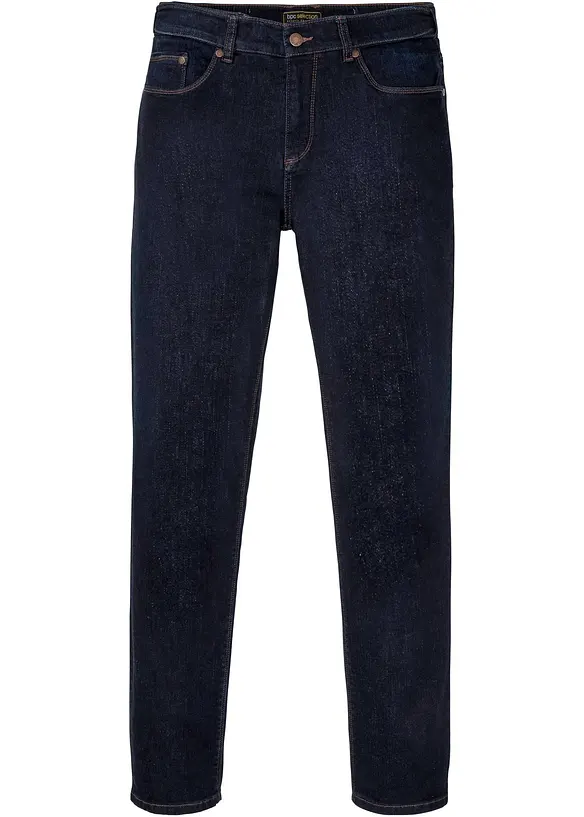 Jean droit multi-stretch avec taille élastiquée, Regular, bonprix