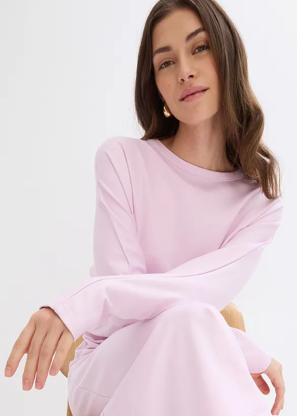 Robe midi en jersey milano confortable, bonprix