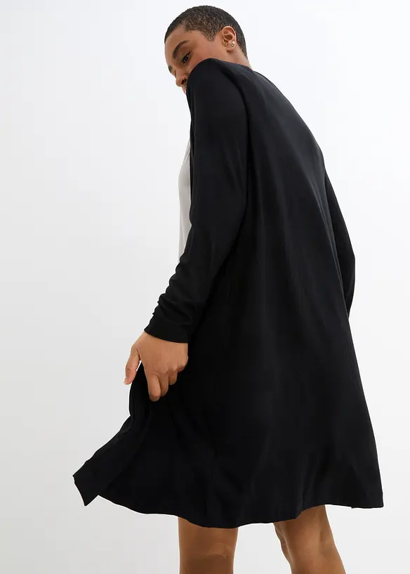 Gilet long en jersey de viscose, bonprix