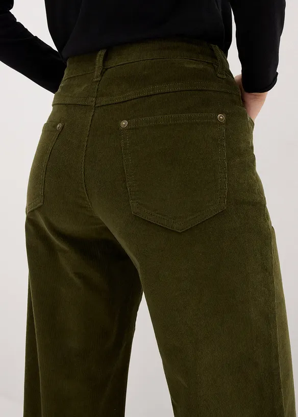 Cordhose im Marlene-Stil, bonprix