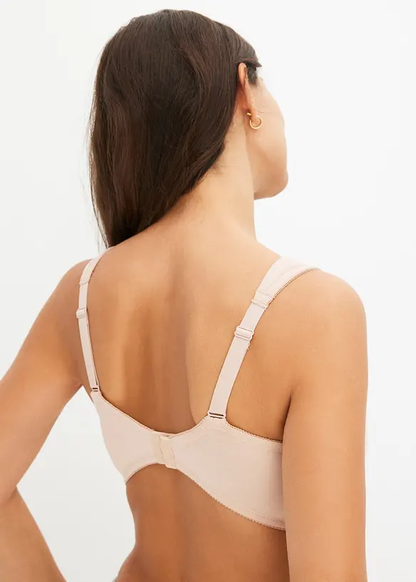 Schalen-BH mit Bügel mit Bio-Baumwolle (2er Pack), bonprix