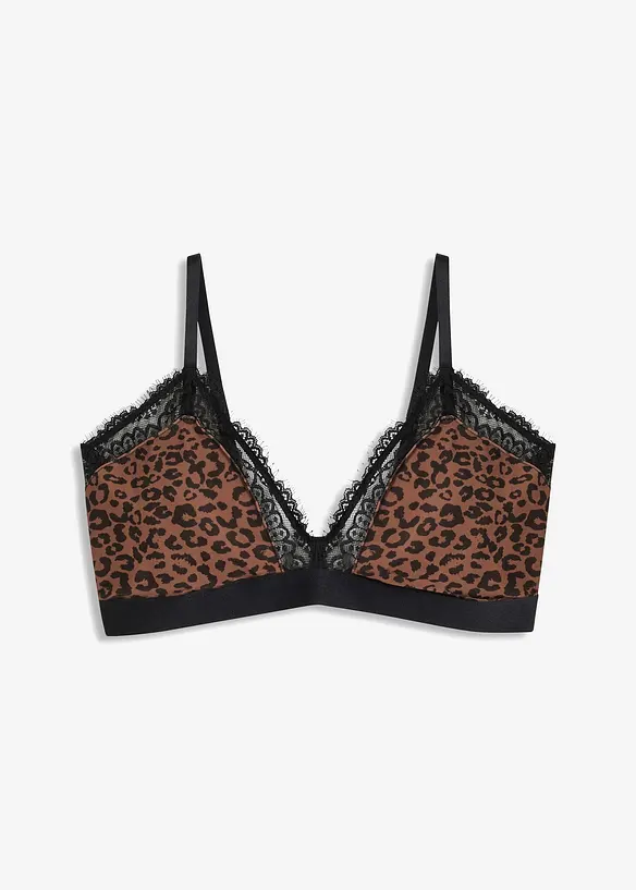 Soutien-gorge triangle sans armatures à coussinets amovibles, bonprix