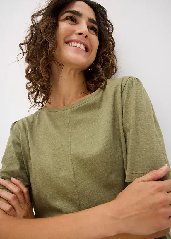 T-Shirt aus reiner Baumwolle, bonprix