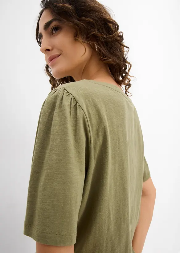 T-Shirt aus reiner Baumwolle, bonprix