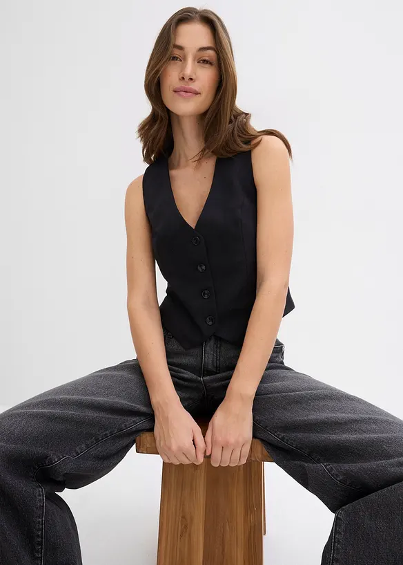 Kurze Anzugweste, bonprix