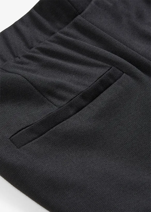 Pantalon palazzo en jersey milano confortable, bonprix