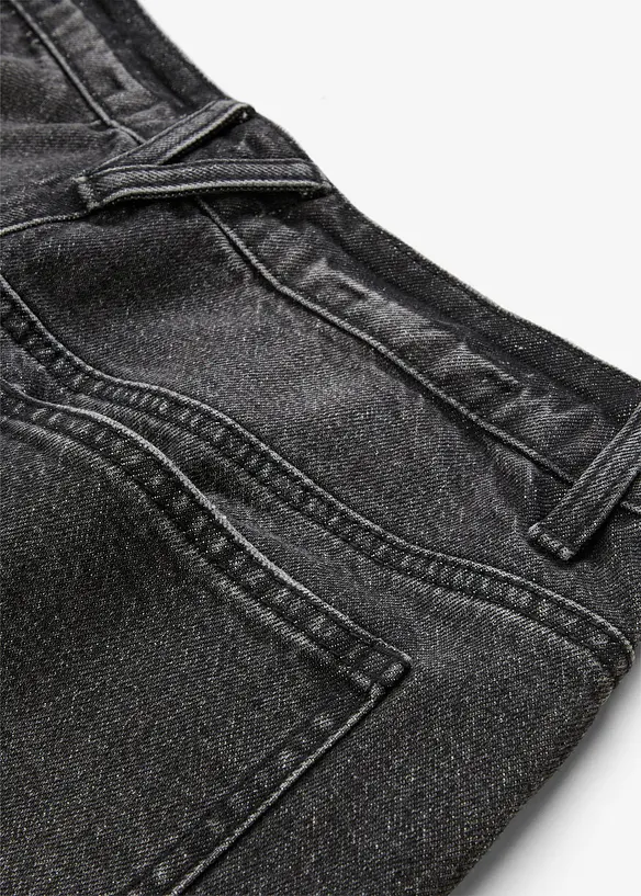 Jean large, taille mi-haute, bonprix