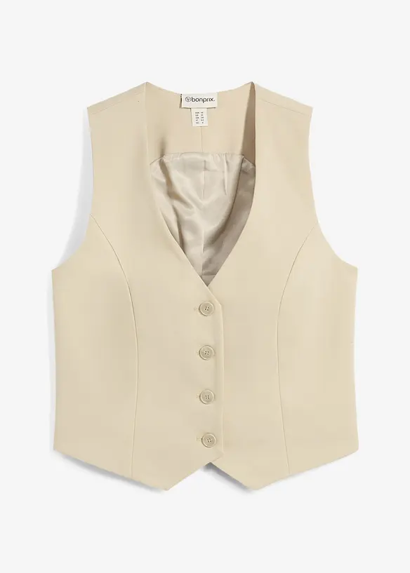 Gilet court sans manches, bonprix