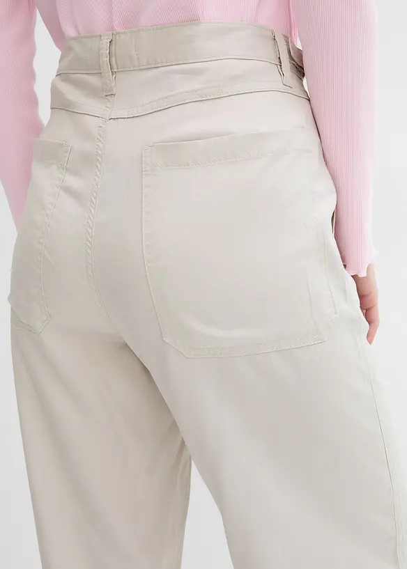 Pantalon Marlene en Lyocell fluide, bonprix