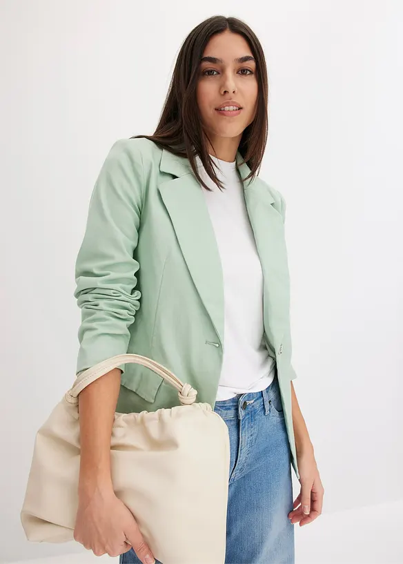 Blazer mit Bindegürtel, bonprix