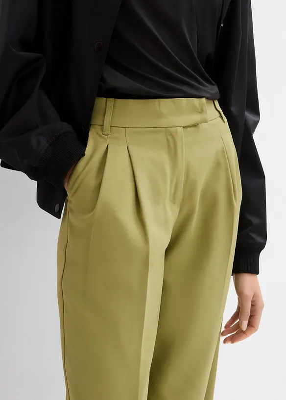 Pantalon large à pinces, bonprix