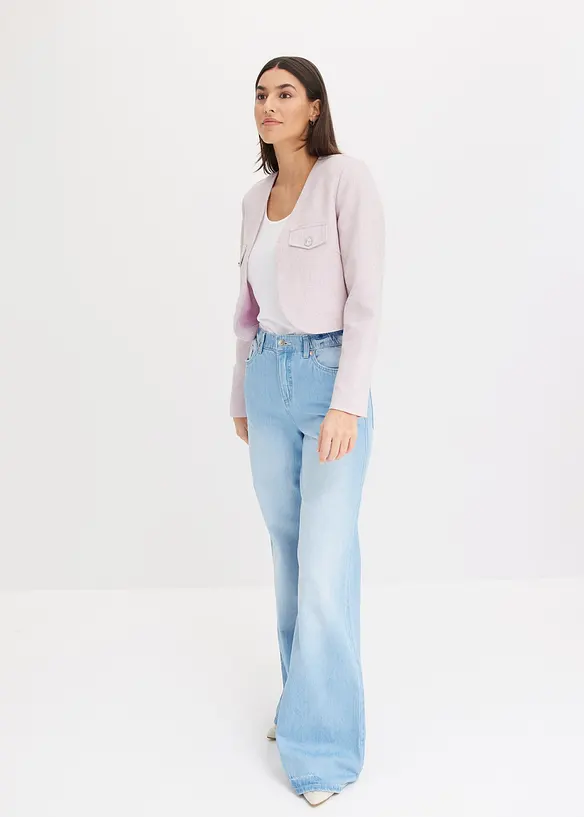 Blazer court en bouclé , bonprix
