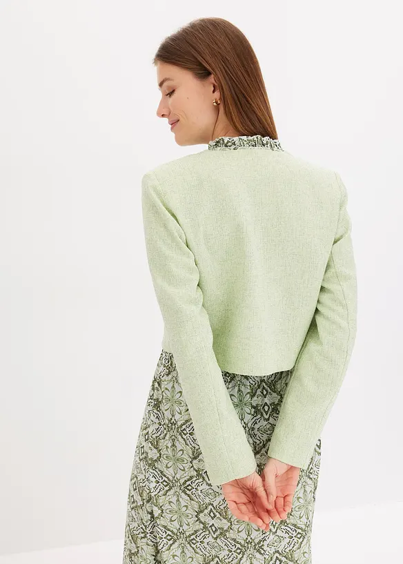 Blazer court en bouclé , bonprix