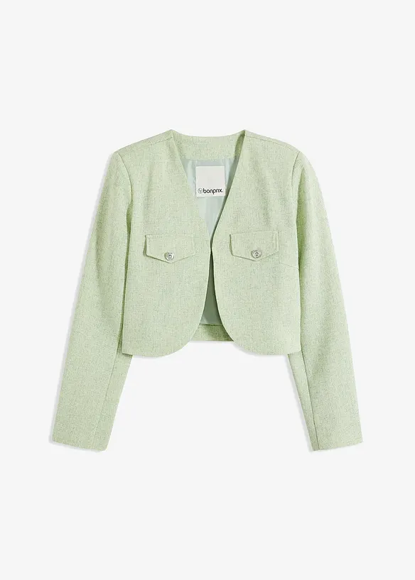 Blazer court en bouclé , bonprix