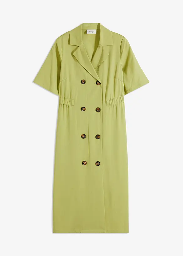 Robe en Lyocell avec col à revers, bonprix