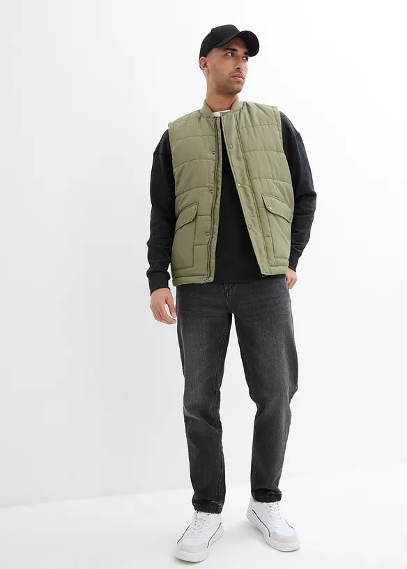 Jean classique extensible, raccourci, coupe fuselée, bonprix