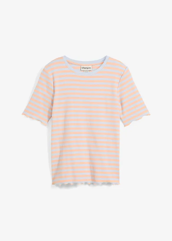 T-shirt côtelé, bonprix