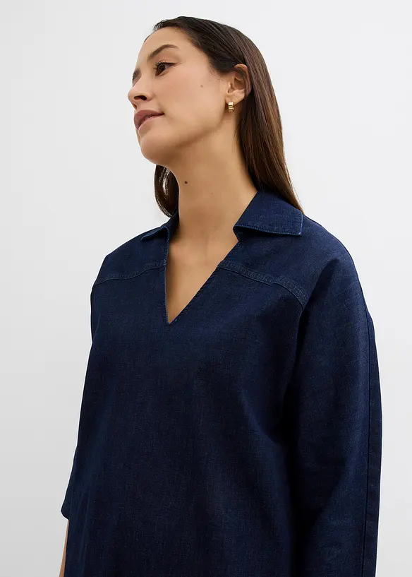 Robe-tunique en jean, bonprix