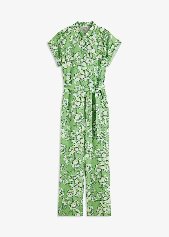 Jumpsuit aus fließendem Viskose-Mix, bonprix
