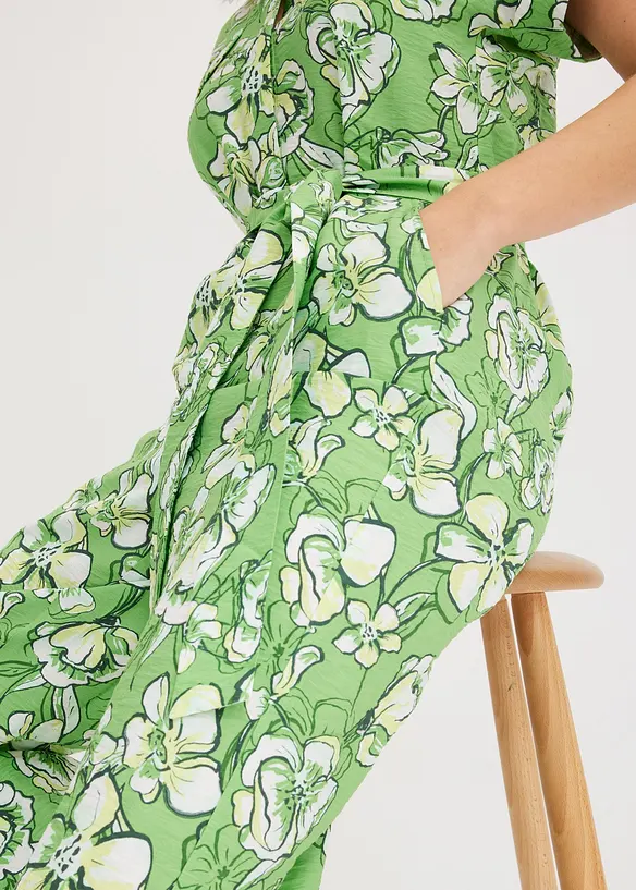 Jumpsuit aus fließendem Viskose-Mix, bonprix