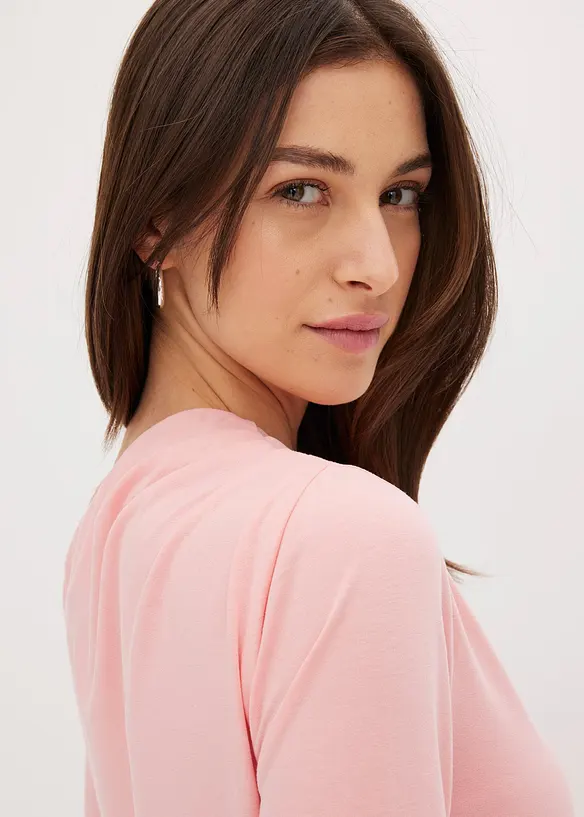 Off-Shoulder-Shirt mit Raffung, bonprix