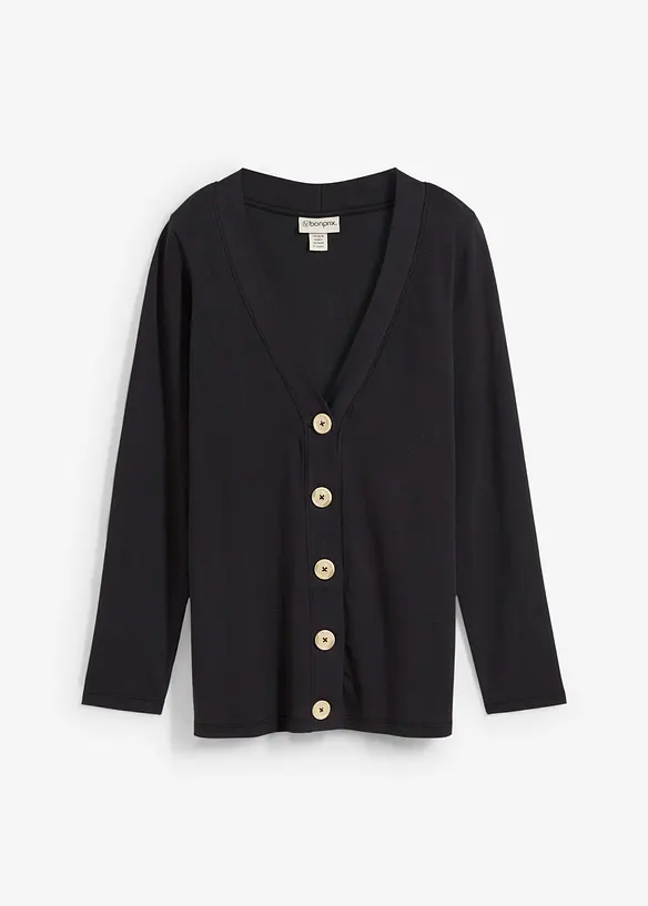 Gilet en jersey, 100% coton, bonprix