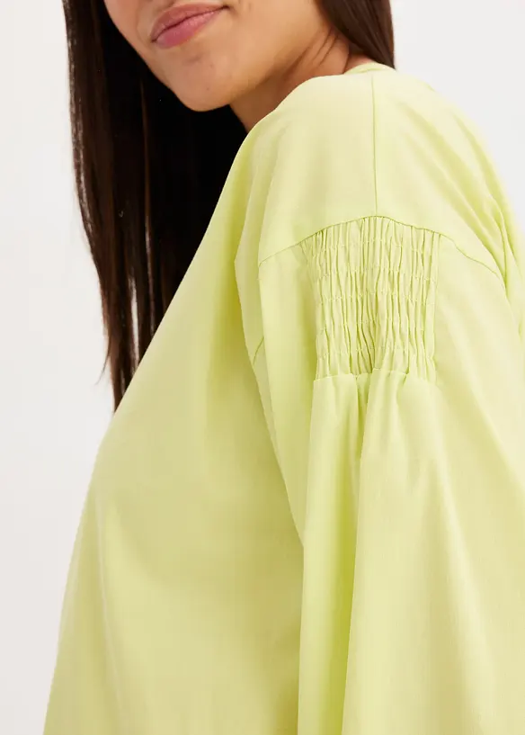 Blouse courte devant, longue derrière, bonprix