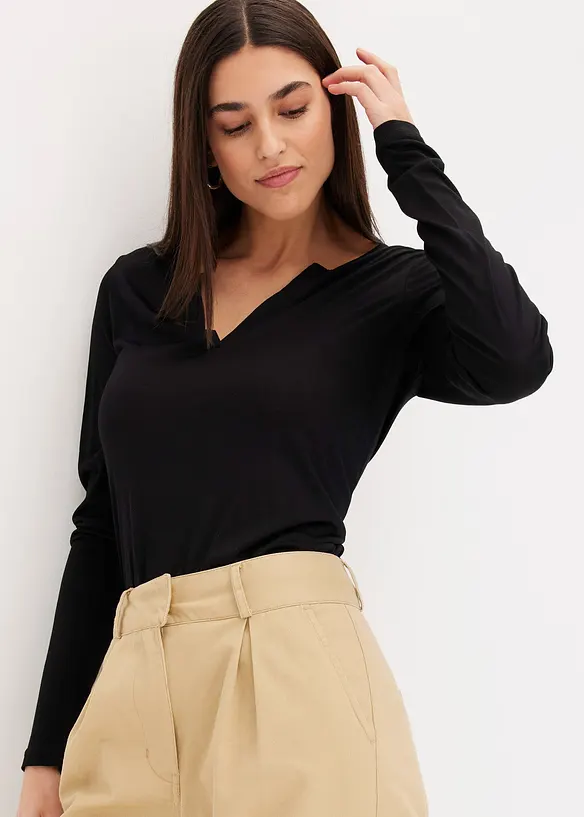 T-shirt doux en viscose, bonprix
