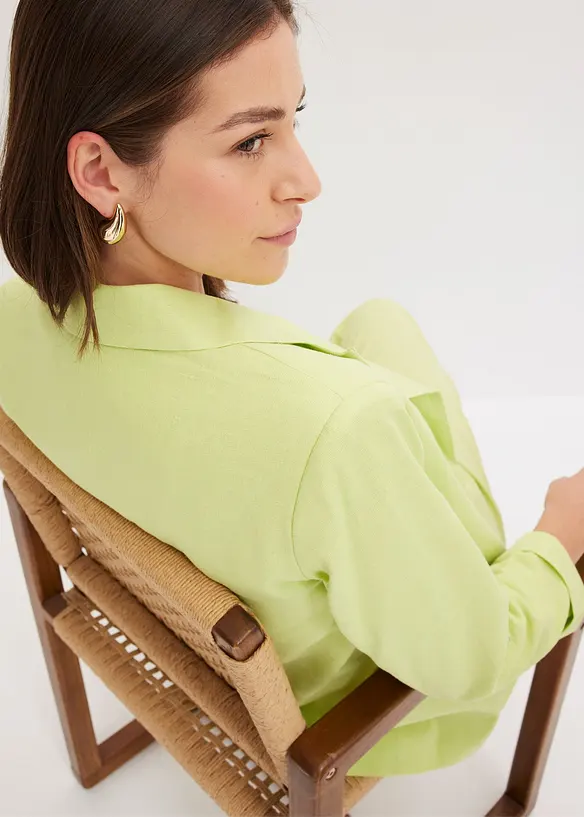 Leinen Blazer, bonprix