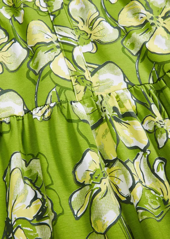 Jerseykleid aus elastischem Baumwoll-Mix, bonprix